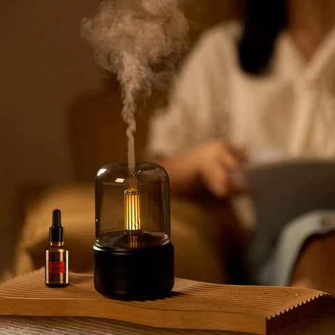 Candle Light Humidifier For Residential and Office Use, up to 500 sq. ft