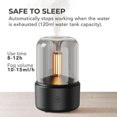 Candle Light Humidifier For Residential and Office Use, up to 500 sq. ft