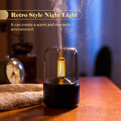 Candle Light Humidifier For Residential and Office Use, up to 500 sq. ft