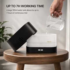 AuraKart Flame Aroma Diffuser & Cool Mist Humidifier