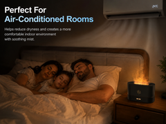 AuraKart Flame Aroma Diffuser & Cool Mist Humidifier